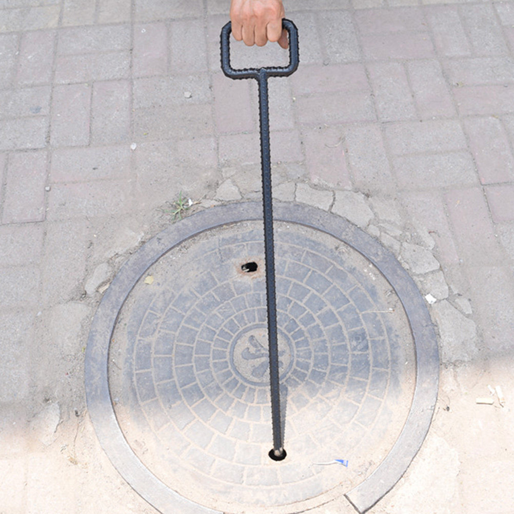Manhole Cover Lifting - Hak do wlewów zewnętrznych, wykonany ze
