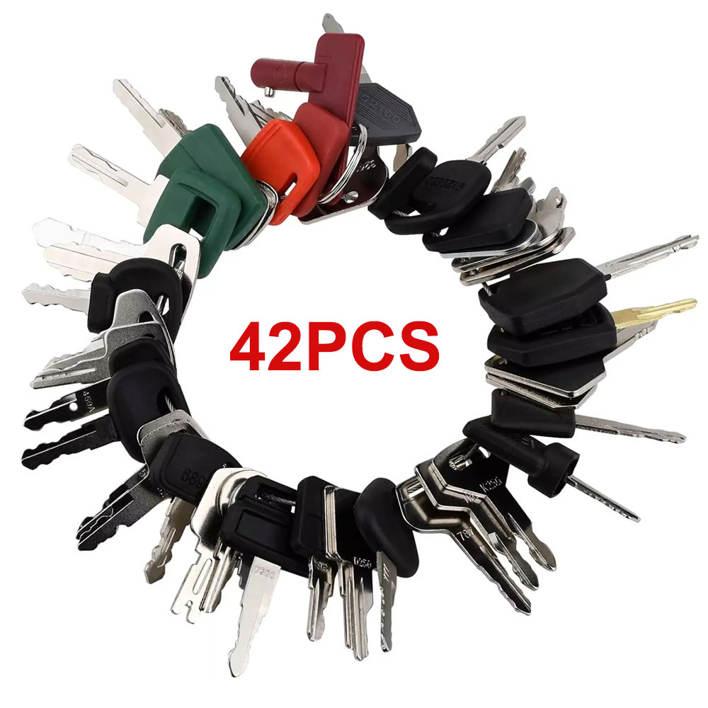 Heavy Equipment Key Ring - 42-klawiszowy klucz zapłonowy do ciężkiego sprzętu