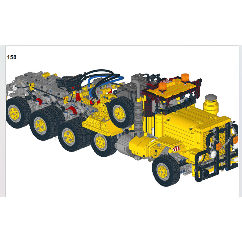 Heavy Equipment Certification - MOC-40026 Elektryczny Ciężki Transportowiec M911 do