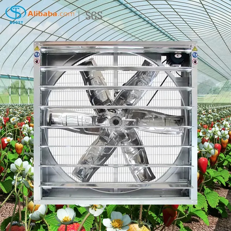 Exhaust Fan Industrial - Wielorozmiarowy przemysłowy wentylator ścieniowy do wydechu,