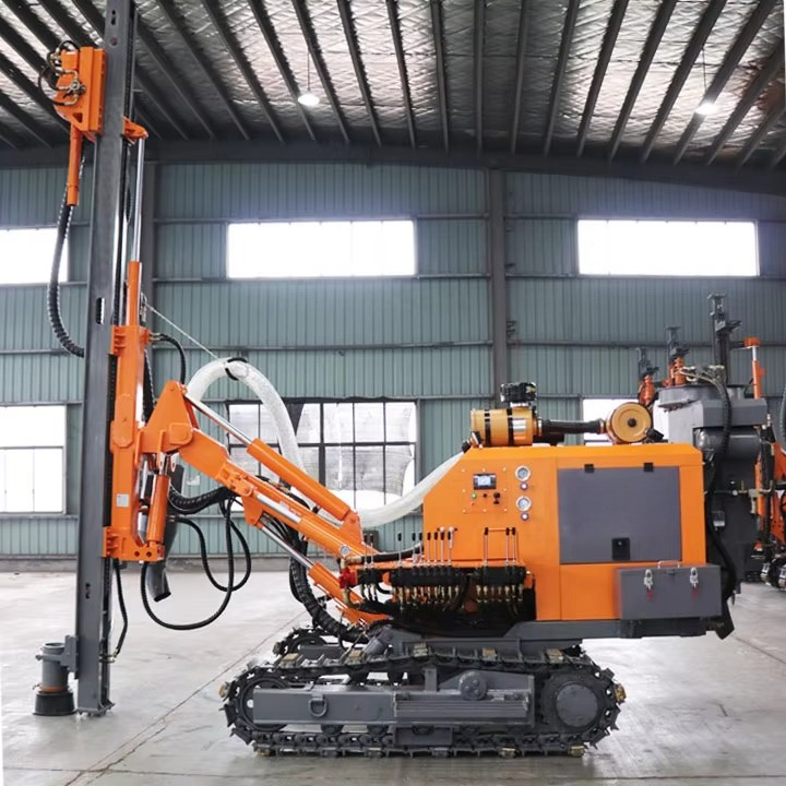 Heavy Equipment Drilling Rig - Wytrzymała hydrauliczna wiertnica DTH na gąsienicach