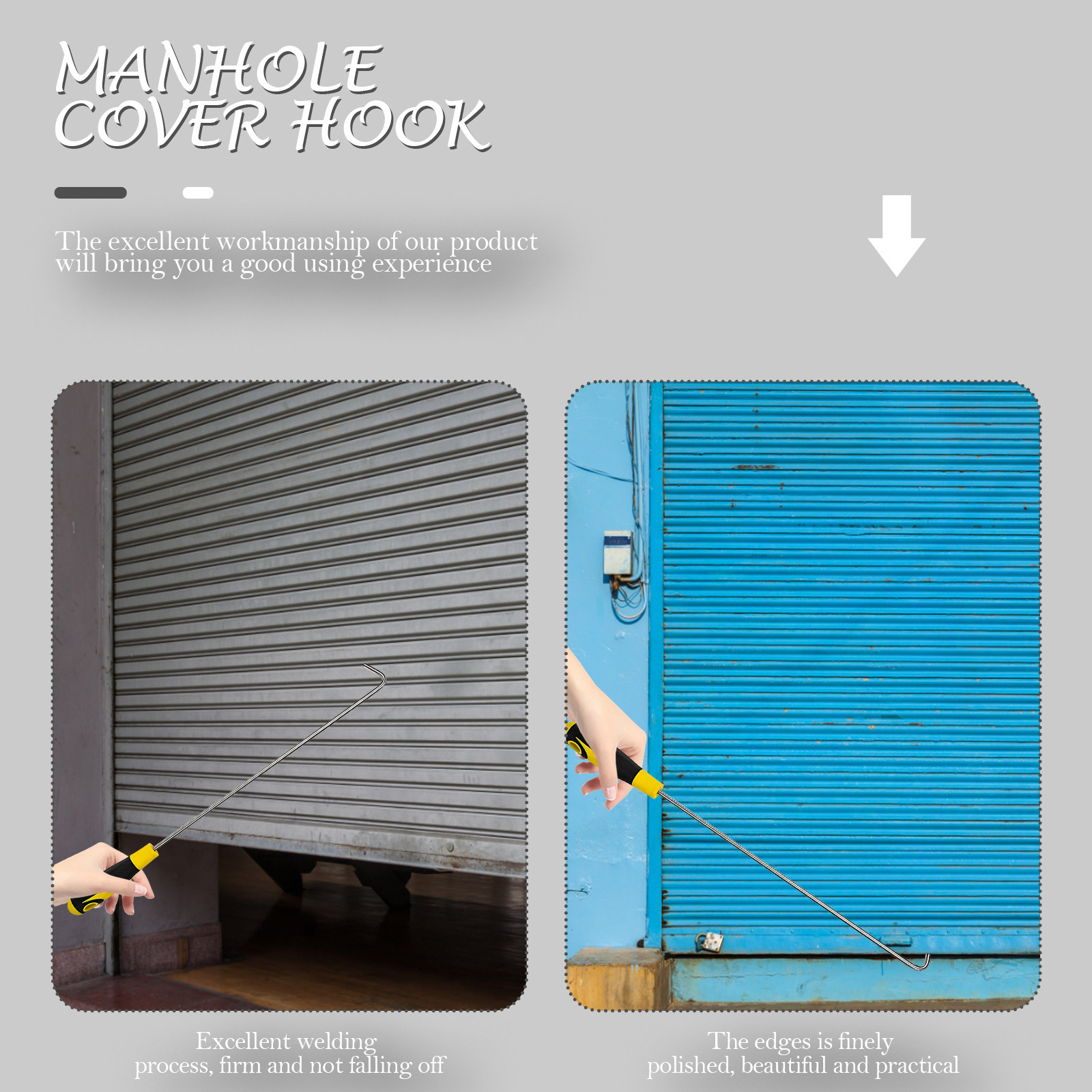 Hak do podnoszenia pokryw dojr – Manhole Cover Lifting recenzja i cena