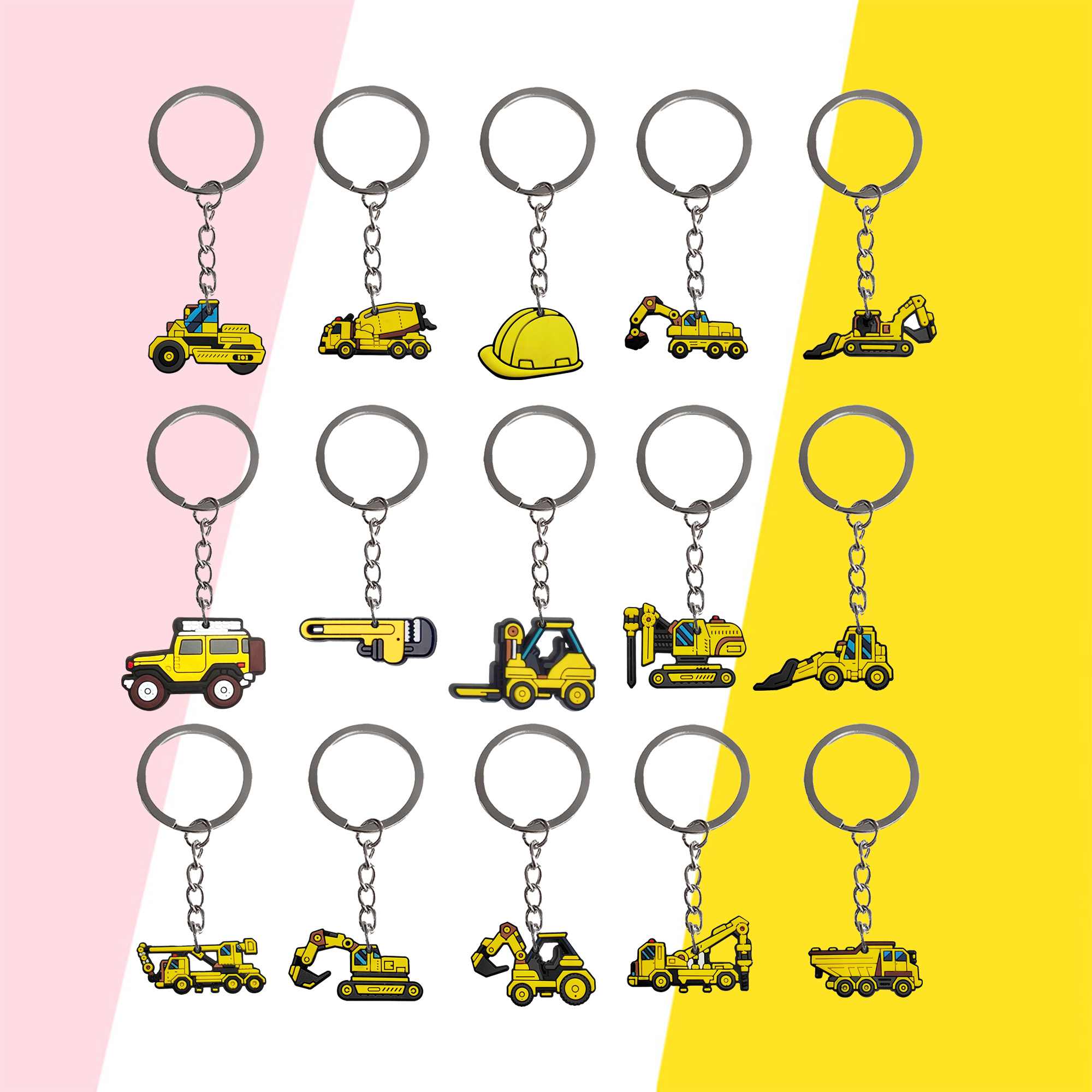 1 SZTUK Brelok do kluczy Carto – Heavy Equipment Key Ring recenzja i cena