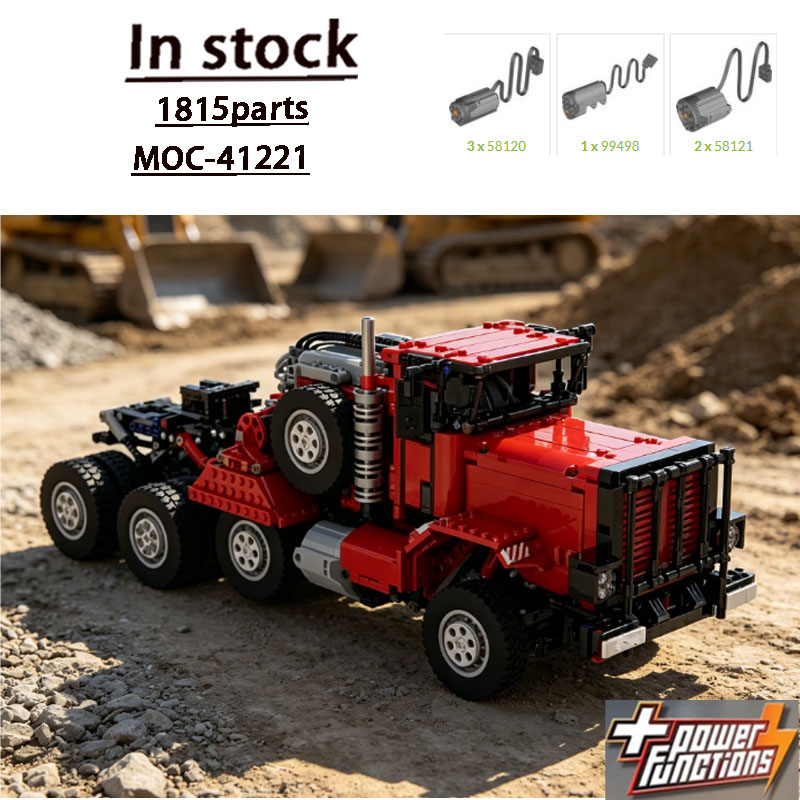 MOC-41221M911 Czerwona Edycja  – Heavy Equipment Certification recenzja i cena