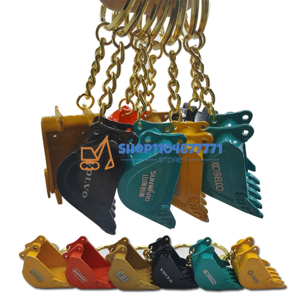 Z łańcuszkiem na klucze do kop – Heavy Equipment Key Ring recenzja i cena