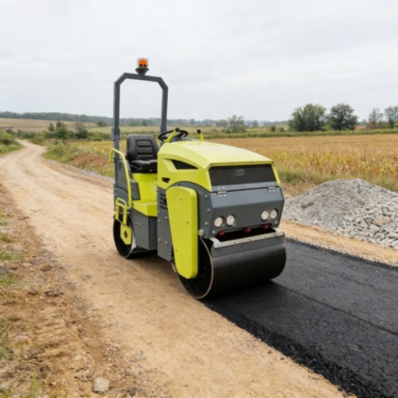 Kompaktor, walec drogowy, wale – Heavy Equipment In Construction recenzja i cena