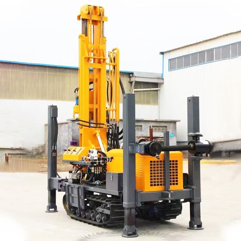 Wytrzymała wiertnica gąsienico – Heavy Equipment Drilling Rig recenzja i cena