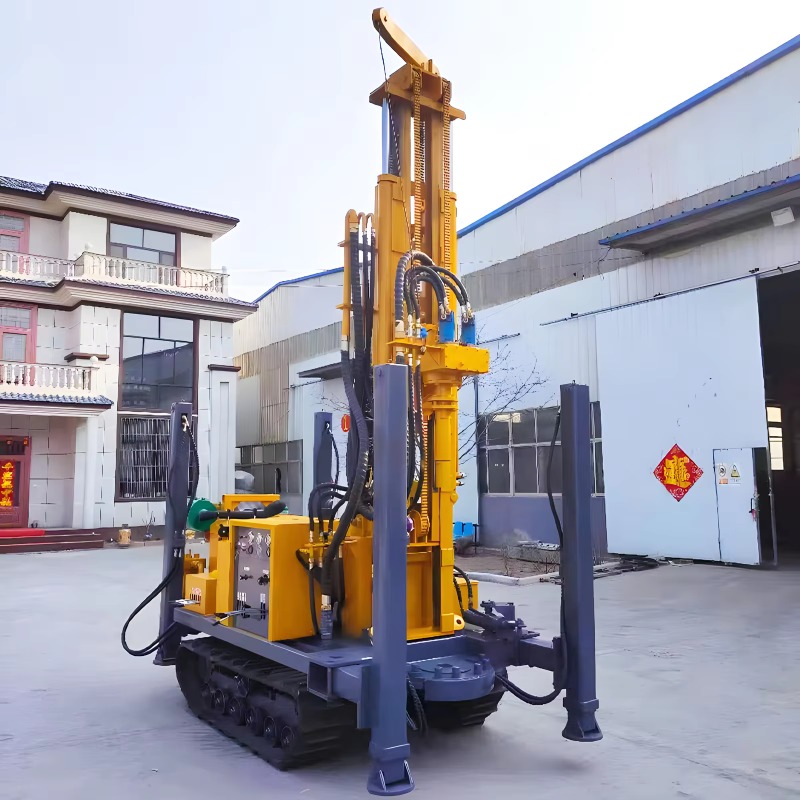 Wytrzymała wiertnica gąsienico – Heavy Equipment Drilling Rig recenzja i cena