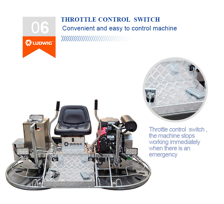 Mini podwójna szlifierka tarcz – Power Trowel Concrete recenzja i cena