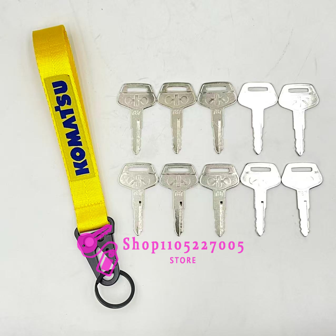 2/5/10 SZT. Kluczyk 787 do mas – Heavy Equipment Key Ring recenzja i cena