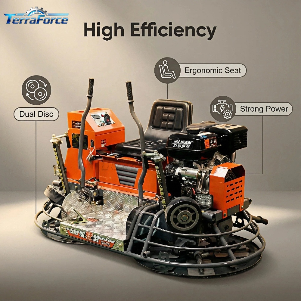 Zasilana silnikiem Terraforce  – Power Trowel Concrete recenzja i cena