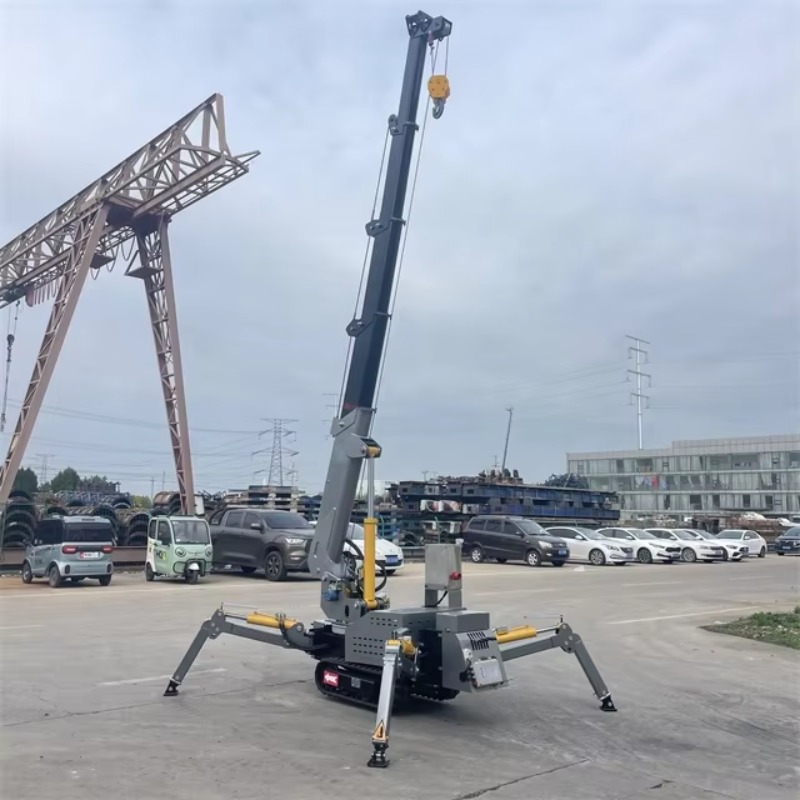 Kompaktowy Mini Dźwig Pająk Hy – Heavy Equipment Lifting recenzja i cena