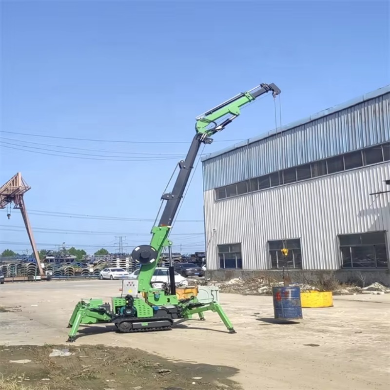 Kompaktowy Mini Dźwig Pająk Hy – Heavy Equipment Lifting recenzja i cena