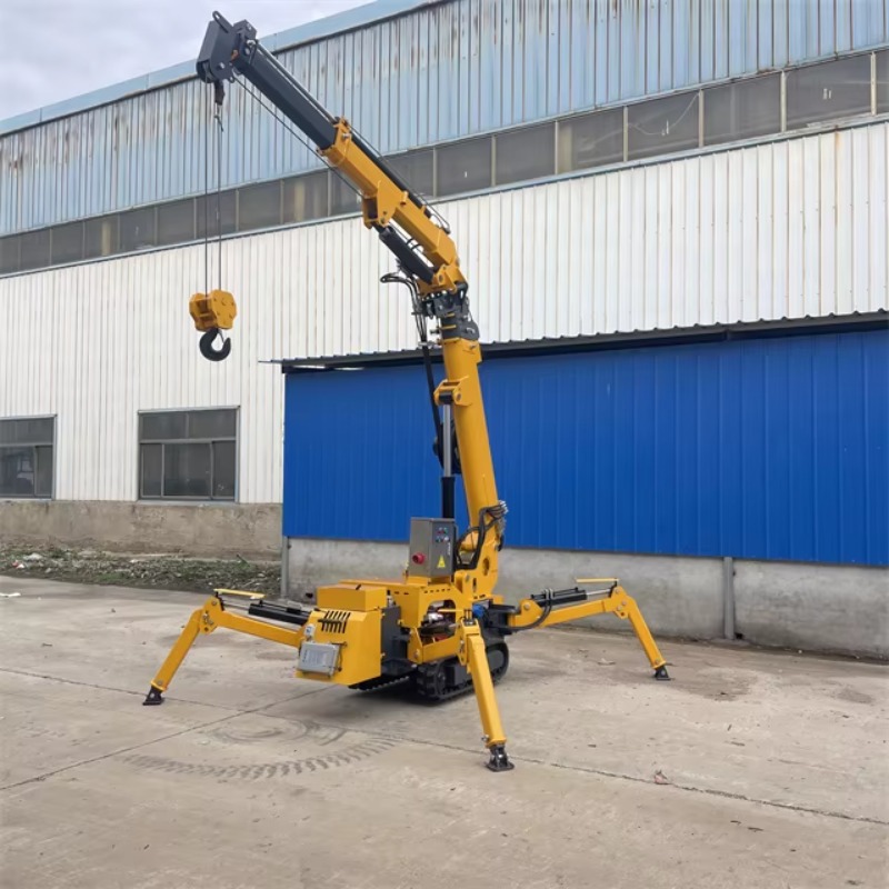 Kompaktowy Mini Dźwig Pająk Hy – Heavy Equipment Lifting recenzja i cena