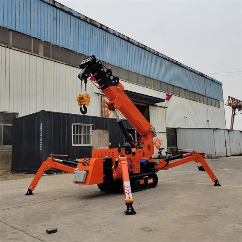 Kompaktowy Mini Dźwig Pająk Hy – Heavy Equipment Lifting recenzja i cena