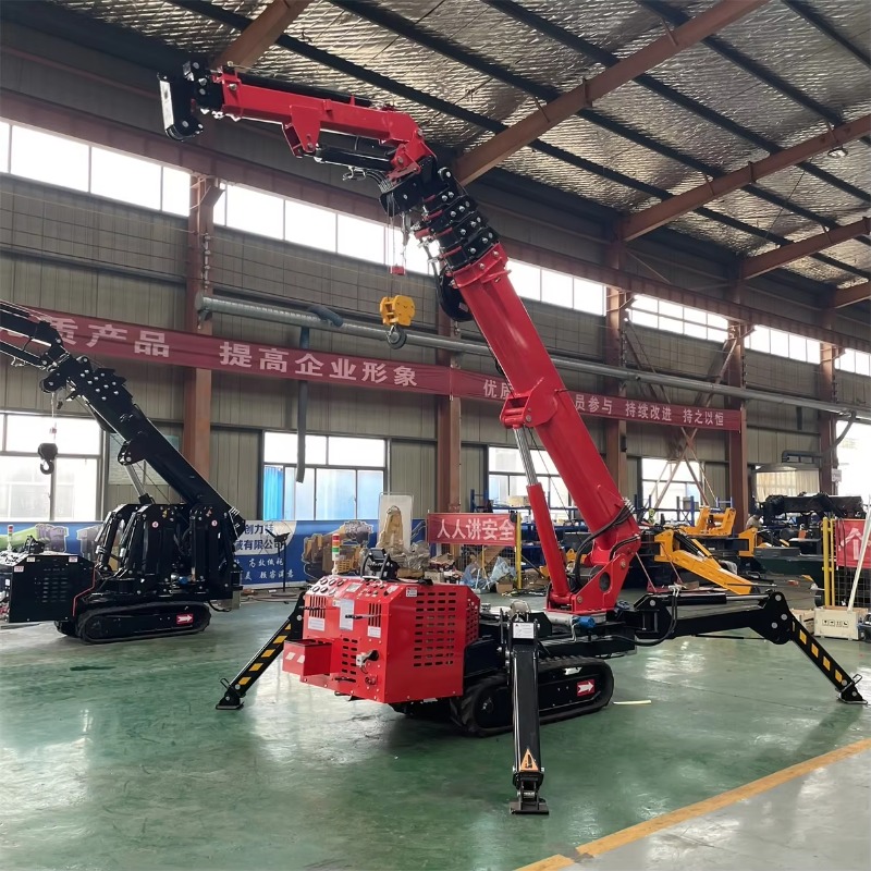 Kompaktowy Mini Dźwig Pająk Hy – Heavy Equipment Lifting recenzja i cena