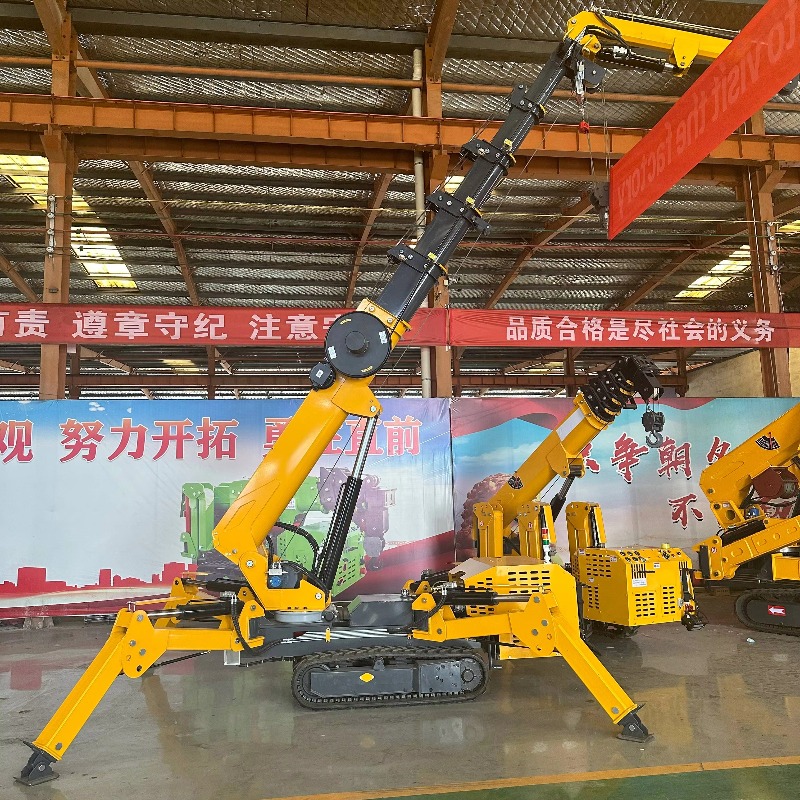 Kompaktowy Mini Dźwig Pająk Hy – Heavy Equipment Lifting recenzja i cena