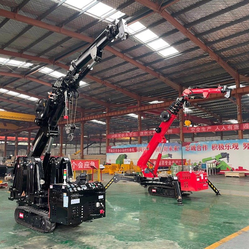 Kompaktowy Mini Dźwig Pająk Hy – Heavy Equipment Lifting recenzja i cena
