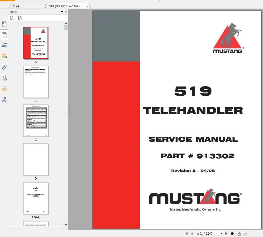 AutoDVD2 Mustang Machinery Hea – Heavy Equipment Service recenzja i cena