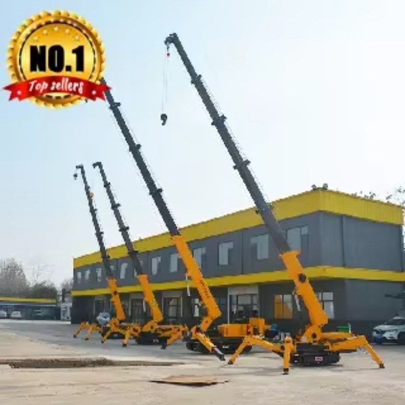 Dźwig pająk hydrauliczny 8T, w – Heavy Equipment In Construction recenzja i cena